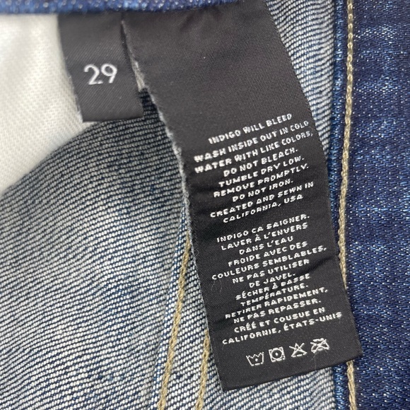 J Brand Cutoff Denim Skirt - Picture 4 of 8